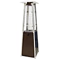 Hanover Mini Pyramid Tabletop Propane Patio Heater, Hammered Bronze