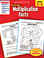 Scholastic Success With: Multiplication Facts Workbook, Grades 3-4