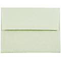 JAM Paper® Booklet Invitation Envelopes, A2, Gummed Seal, 30% Recycled, Green, Pack Of 25 1 thumbnail image