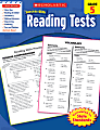 Scholastic Success With: Reading Tests Workbook, Grade 5