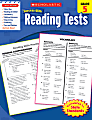 Scholastic Success With: Reading Tests Workbook, Grade 5 1 thumbnail image