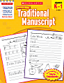 Scholastic Success With: Traditional Manuscript Workbook, Grades K-1