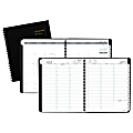 AT-A-GLANCE® Weekly/Monthly Academic Appointment Book/Planner, 9 1/8" x 11", 60% Recycled, Black, July 2017 to June 2018