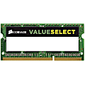 CORSAIR Value Select - DDR3L - module - 4 GB - SO-DIMM 204-pin - 1333 MHz / PC3-10600 - CL9 - 1.35 / 1.5 V - unbuffered - non-ECC