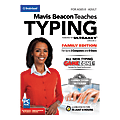 Broderbund® Mavis Beacon Teaches Typing Powered By Ultrakey® Version 2 Family Edition, 8-Users, For PC/Mac®, Disc