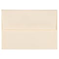 JAM Paper® Booklet Invitation Envelopes, A2, Gummed Seal, 30% Recycled, Natural, Pack Of 25