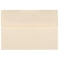 JAM Paper® Parchment Booklet Invitation Envelopes, A7, Gummed Seal, 30% Recycled, Natural, Pack Of 25 1 thumbnail image