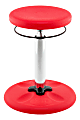 Kore Kids Adjustable Wobble Chair, 15-1/2" to 21-1/2"H, Red 1 thumbnail image