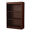 South Shore Axess 44"H 3-Shelf Bookcase, Royal Cherry 1 thumbnail image