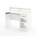 South Shore Axess 41"W Computer Desk With Keyboard Tray, Pure White