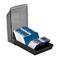 Rolodex® Covered VIP® Card File, 4 13/16" x 8 1/16" x 3 7/32", Black 1 thumbnail image