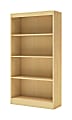 South Shore Axess 4-Shelf Bookcase, Natural Maple 1 thumbnail image