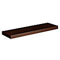 Southern Enterprises Chicago Floating Shelf, 2"H x 36"W x 10"D, Espresso 1 thumbnail image