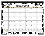 Blue Sky® 50% Recycled Desk Pad Calendar, 22" x 17", Barcelona, January-December 2014 1 thumbnail image