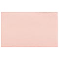 JAM Paper® Parchment Booklet Invitation Envelopes, A10, Gummed Seal, 30% Recycled, Pink Ice, Pack Of 25