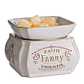 Candle Warmers Etc 2-In-1 Classic Fragrance Warmer, Faith Family Friends 1 thumbnail image