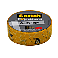Scotch® Expressions Washi Tape, 5/8" x 393", Honeycomb