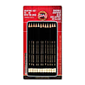 Koh-I-Noor Toison d'Or Drawing Pencil Set - 5B, 5H Lead Degree (Hardness) - Graphite Lead - Black Wood, Gold Barrel - 12 / Set 1 thumbnail image
