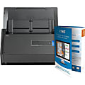 Fujitsu ScanSnap iX500 Wireless Color Scanner With Neat, 6.6"H x 11.4"W x 6.1"D, 12990816