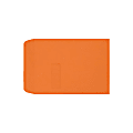 LUX #9 1/2 Open-End Window Envelopes, Top Left Window, Gummed Seal, Mandarin, Pack Of 500 1 thumbnail image