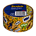 Scotch® Expressions Duct Tape, 3" Core, 1.88" x 10 Yd., Word Up 2 1 thumbnail image