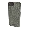 Kensington® Vesto Textured Leather Case For iPhone® 5, Gray Stingray