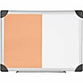 Lorell® Dry-Erase Cork Combo Board, 18" x 24", Aluminum Frame With Silver Finish 1 thumbnail image