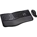 Kensington Pro Fit Ergo Wireless Keyboard and Mouse-Black - USB Wireless Bluetooth/RF 4.0 2.40 GHz Keyboard - K75406US 1 thumbnail image