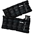Valeo Adjustable Ankle/Wrist Weights, 10 Lb, Black 1 thumbnail image
