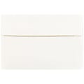 JAM Paper® Booklet Invitation Envelopes, A8, Gummed Seal, 30% Recycled, White, Pack Of 25 1 thumbnail image