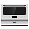 Farberware Professional FCD06 Counter-Top Dishwasher, 17-1/4"H x 21-13/16"W x 21-3/4"D, White/Clear