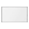 Lorell® Porcelain Unframed Dry-Erase Whiteboard, 96" x 48", Satin Aluminum Frame