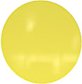 Ghent Coda Non-Magnetic Dry-Erase Glassboard, 36” x 36”, Yellow