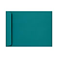 LUX Open-End 10" x 13" Envelopes, Peel & Press Closure, Teal, Pack Of 1,000