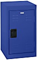 Sandusky Steel Locker, 24"H x 15"W x 15"D, Blue