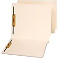 Universal Letter End Tab File Folder - 8 1/2" x 11" - 3/4" Expansion - 2 Fastener(s) - Manila - 50 / Box
