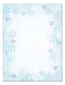 Great Papers!® Blue Flakes Letterhead Paper, 8 1/2" x 11", Pack Of 80