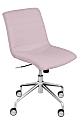 Elle Décor Adelaide Mid-Back Task Chair, Pink/Rose Gold