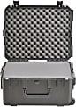 SKB Cases iSeries Protective Case With Layered Cubed Foam And In-Line Skate Wheels, 21-7/8"H x 16-7/8"W x 10-3/8"D, Black 1 thumbnail image