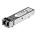 StarTech.com 100BASE-ZX MSA Compliant SFP Module - LC Connector - Fiber SFP Transceiver - Lifetime Warranty - 100 Mbps - Max. Transfer Distance 80 km (49.7 mi) - 100BASE-ZX fiber transceiver adds reliable 1Gb over fiber