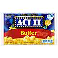 ACT II Microwave Popcorn, 2.75 Oz, Pack Of 36