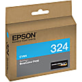 Epson UltraChrome 324 Original Inkjet Ink Cartridge - Cyan - 1 Each - Inkjet - 1 Each 1 thumbnail image