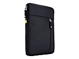 Case Logic Tablet Sleeve + Pocket - Protective sleeve for tablet - nylon - black - 8"