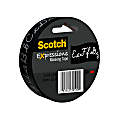 Scotch® Expressions Masking Tape, 3" Core, 0.94" x 20 Yd., Chalkboard Alphabet