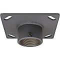 Premier Mounts 6" x 6" Ceiling Mounting Plate with 2" Coupling - Black