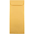 JAM Paper® #10 Policy Envelopes, Button & String, Gold Stardream Metallic, Pack Of 25 1 thumbnail image