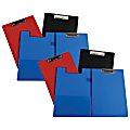 C-Line® Clipboard Folders, 9" x 12 1/2", Assorted Colors, Pack Of 6 1 thumbnail image