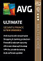 AVG Ultimate Software, For 10 Devices, 1-Year Subscription, For PC/Mac®, Disc 1 thumbnail image