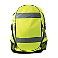 R3® Safety Hi-Visibility Reflective Backpack, Lime Green 1 thumbnail image