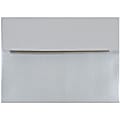 JAM Paper® Booklet Invitation Envelopes, A7, Gummed Seal, Stardream Metallic Silver, Pack Of 25 1 thumbnail image